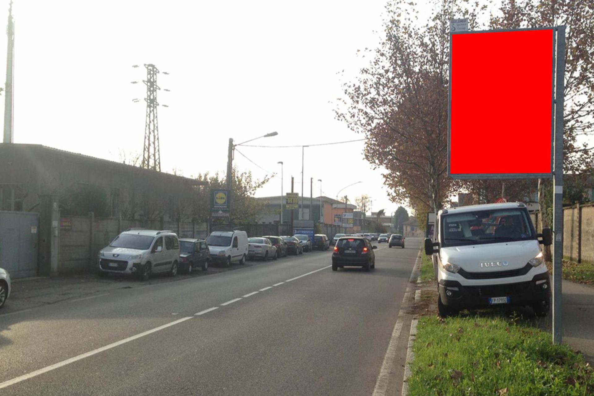 Impianto CARTELLONISTICA a Saronno, in zona EuroSpin