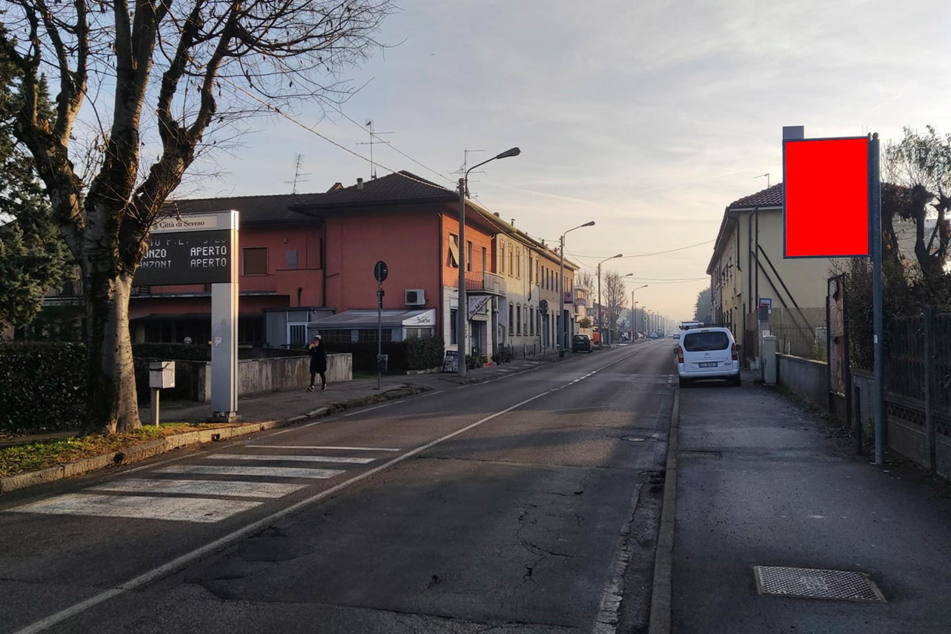 Impianto CARTELLONISTICA a Seveso, in zona Beauty time