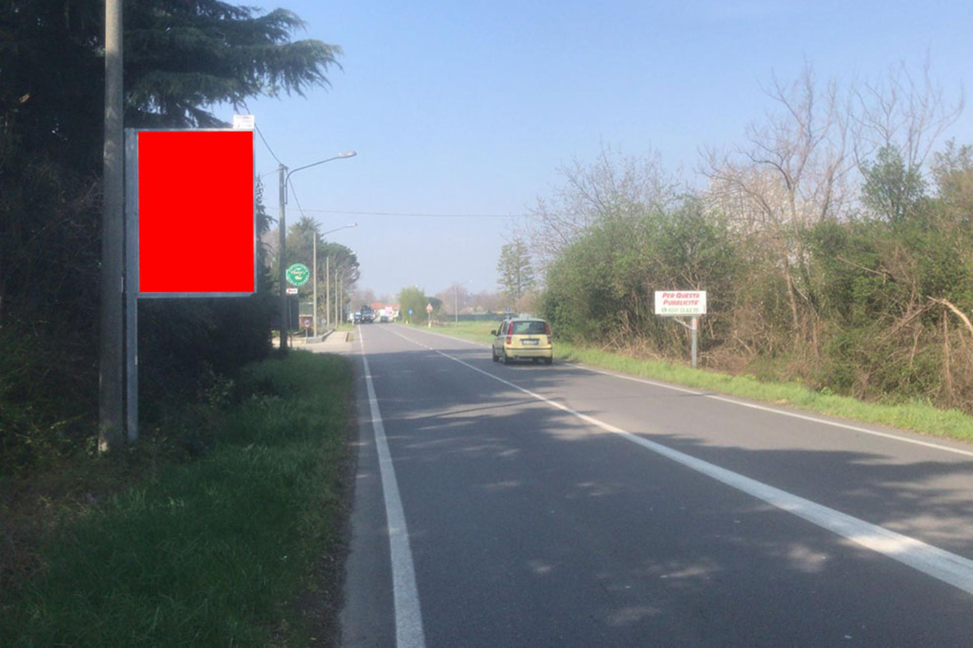 Impianto CARTELLONISTICA a Cairate, in zona Flamant d'Or