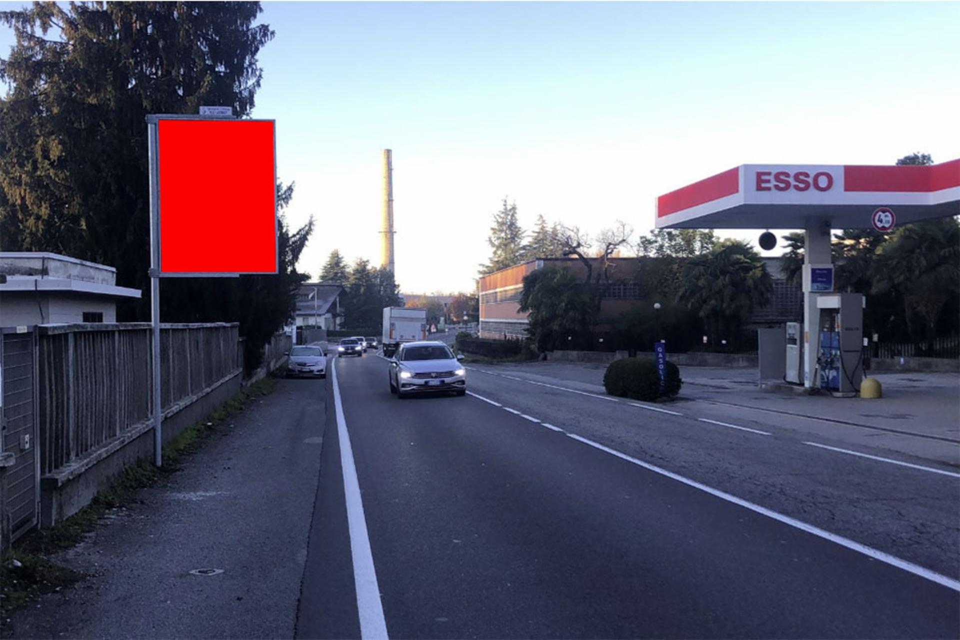 Impianto CARTELLONISTICA a Bulciago, in zona Chiesa di San Giovanni Evangelista