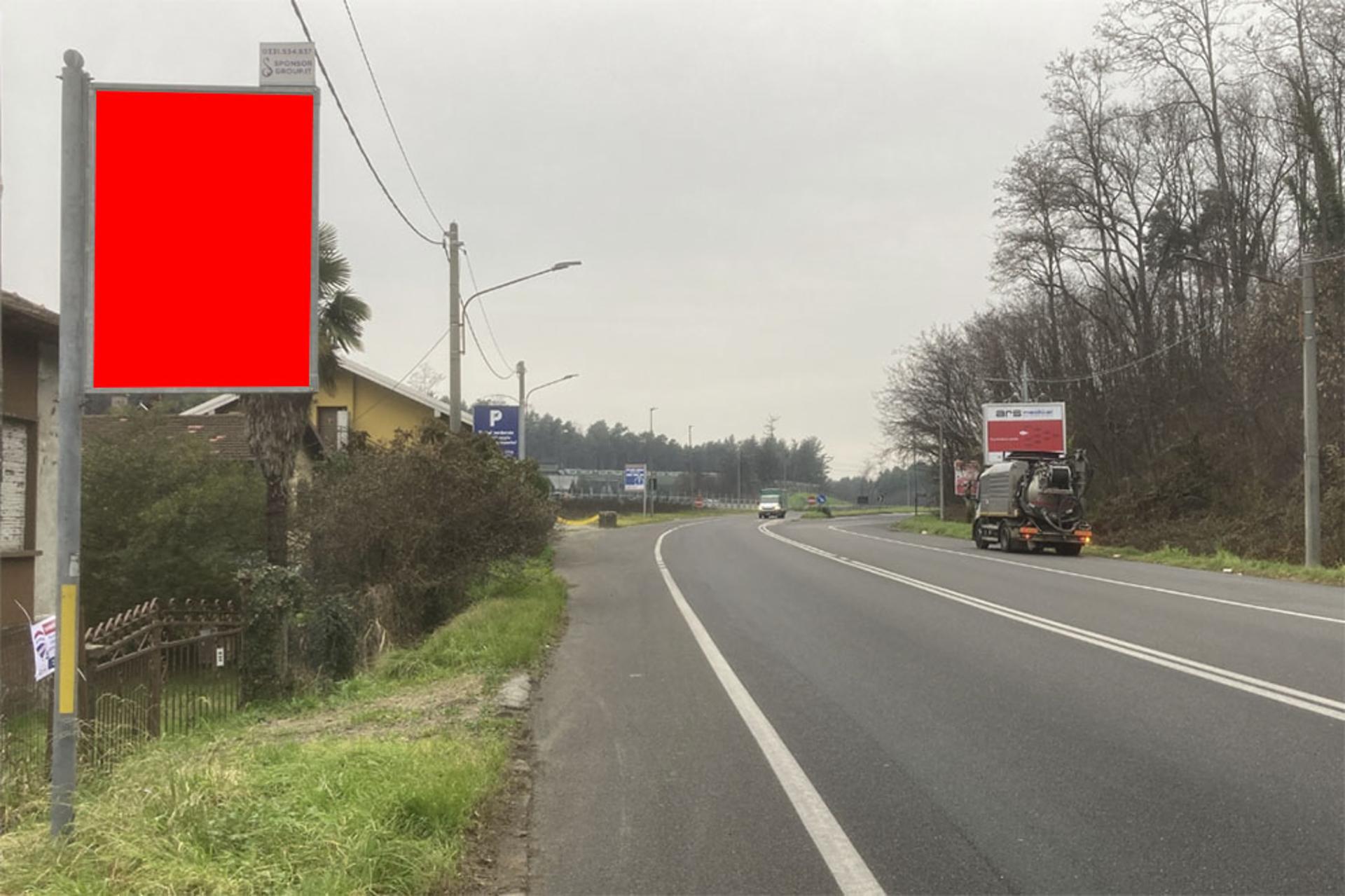 Impianto CARTELLONISTICA a Vergiate, in zona Snack Bar Enzo