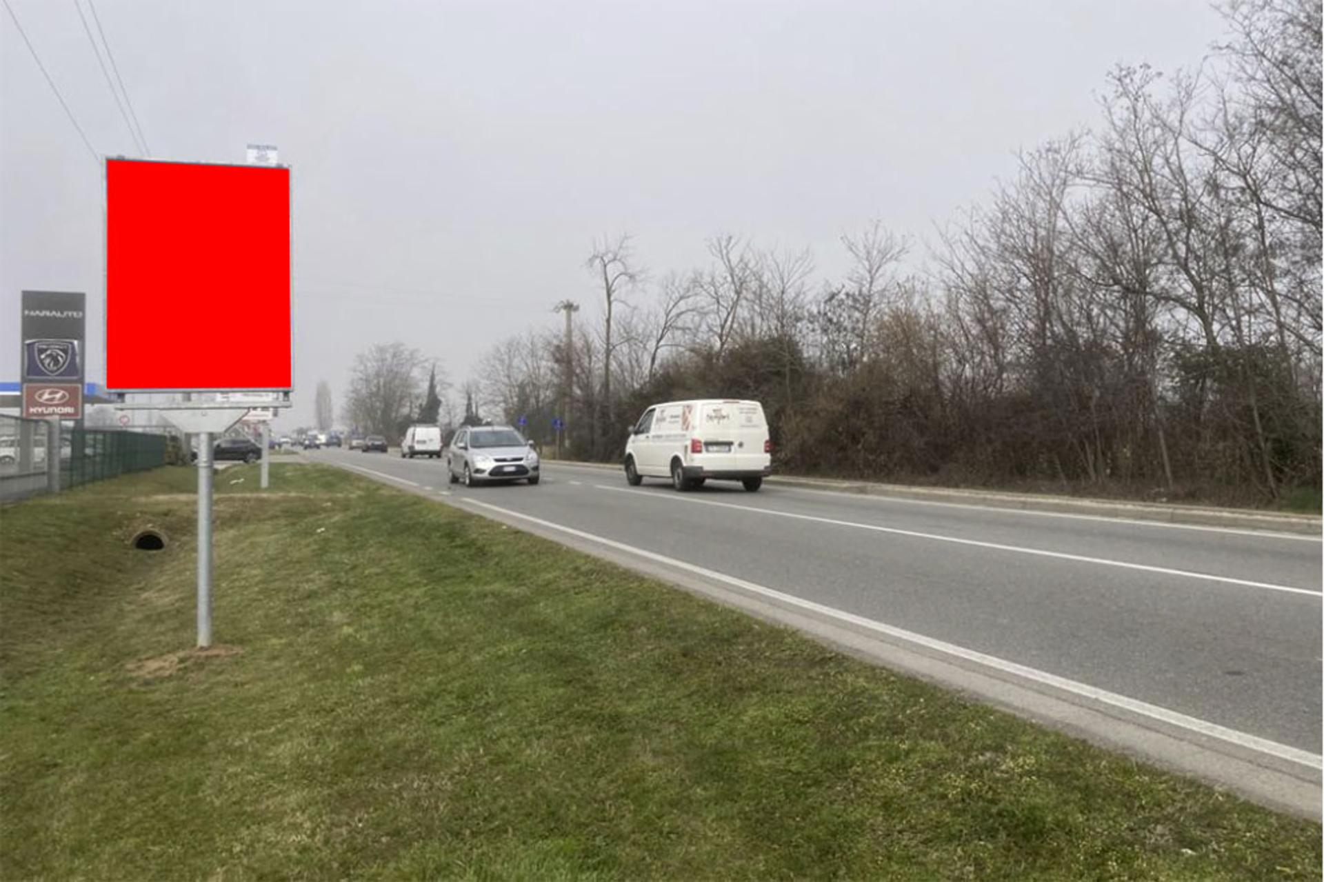 Impianto CARTELLONISTICA a Trezzo sull'Adda, in zona Tamoil