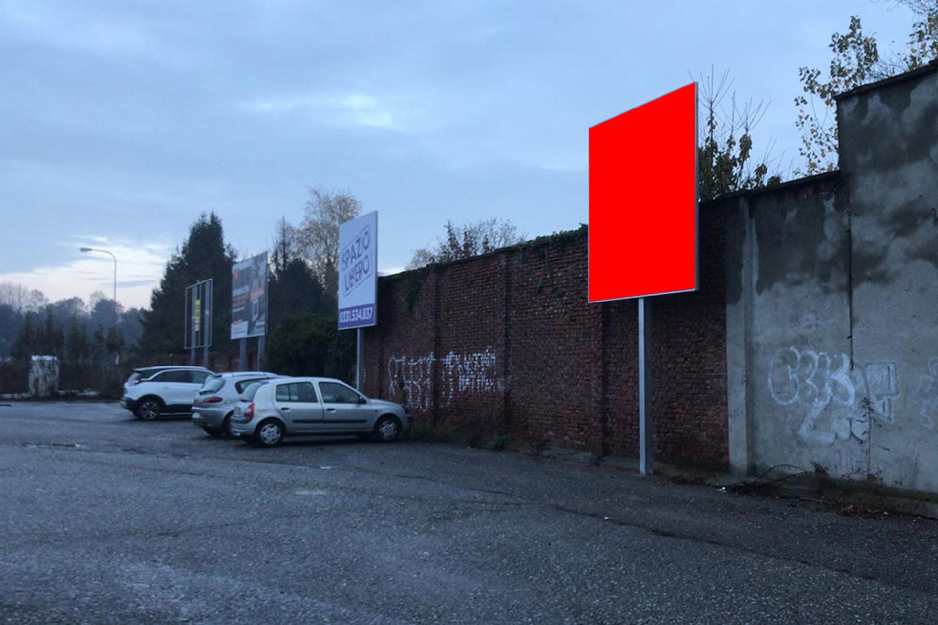Impianto CARTELLONISTICA a Busto Arsizio, in zona La Fiorita