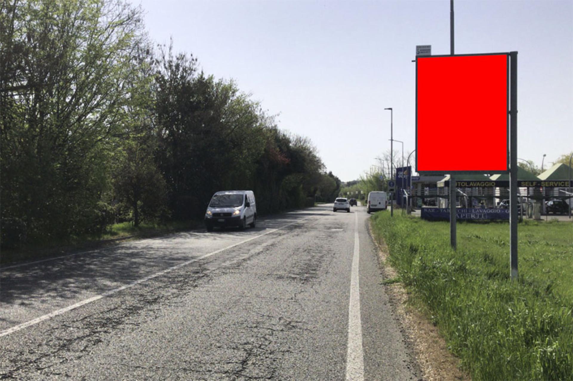 Impianto CARTELLONISTICA a Novara, in zona Coop