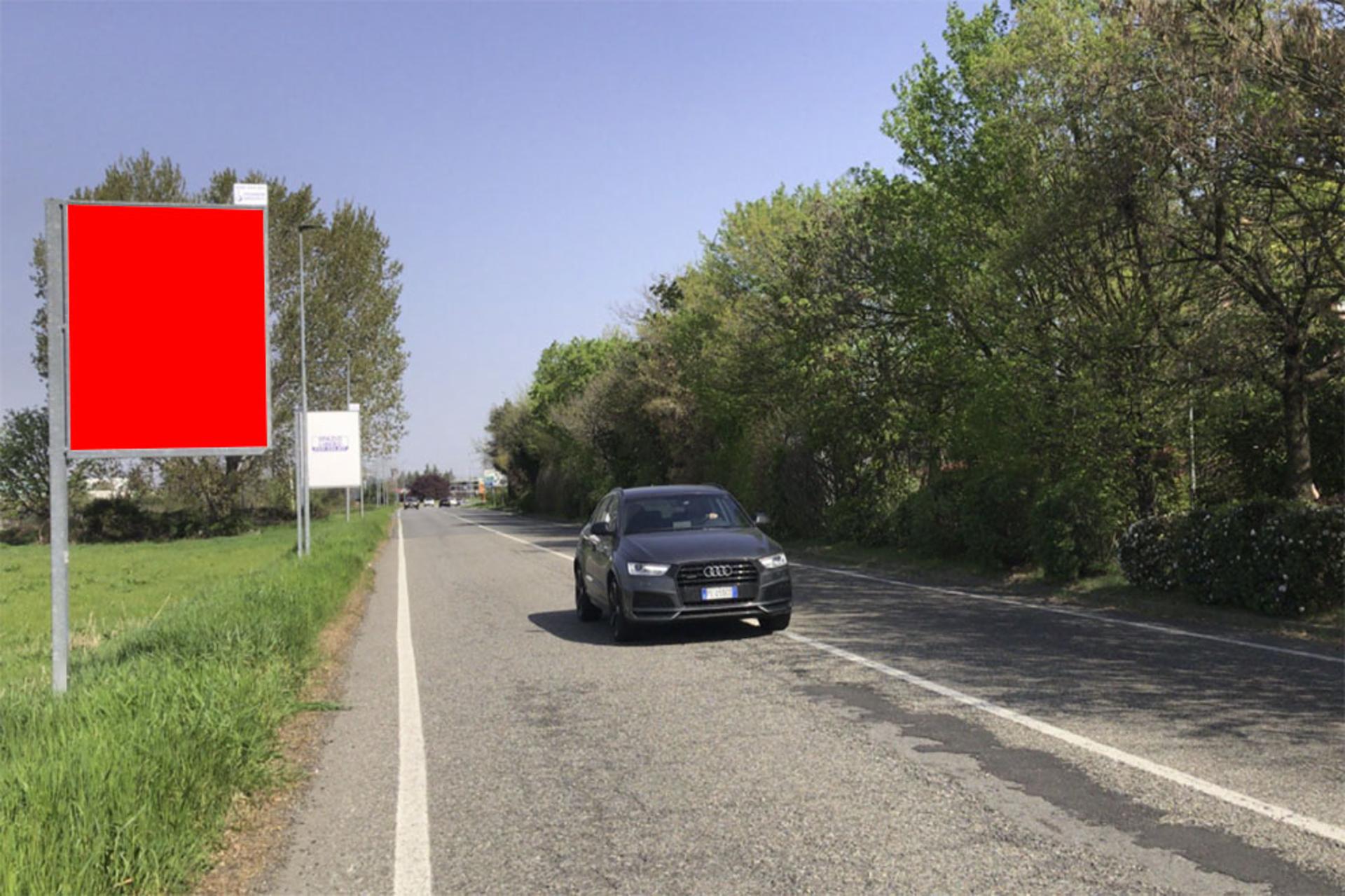 Impianto CARTELLONISTICA a Novara, in zona Coop
