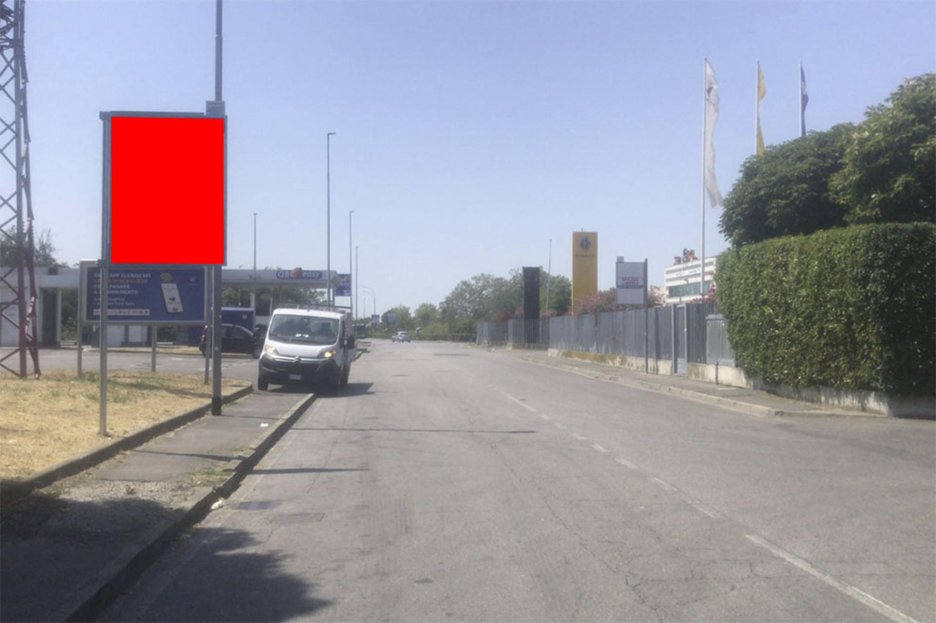Impianto CARTELLONISTICA a San Giuliano Milanese, in zona ALDI