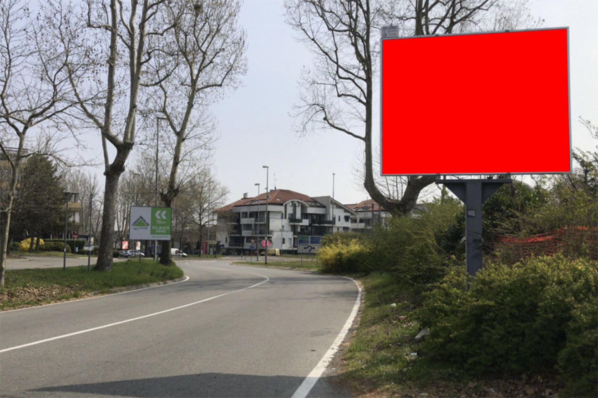 Impianto CARTELLONISTICA a Castellanza, in zona Piroi