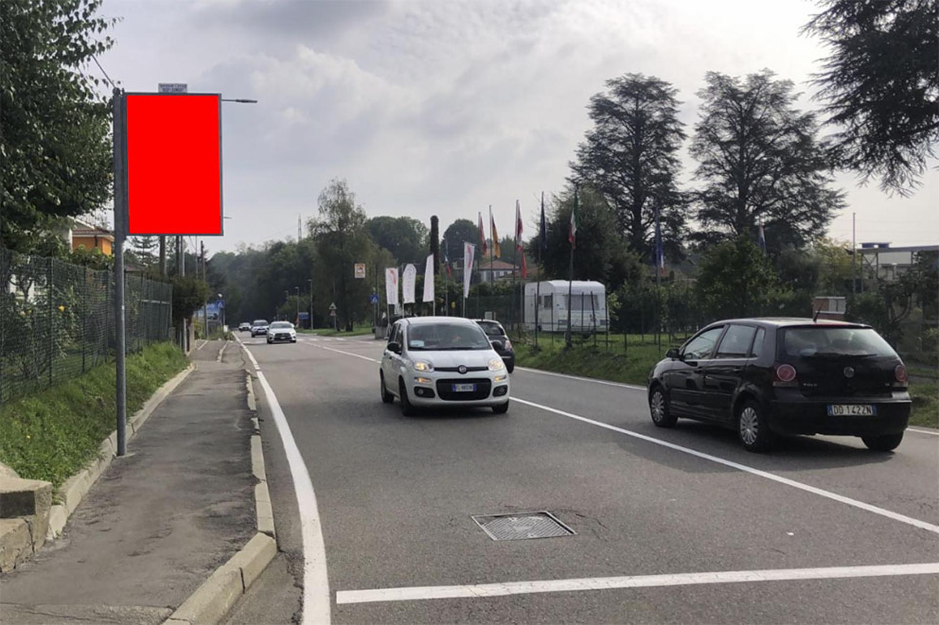 Impianto CARTELLONISTICA a Varese, in zona Pizzeria 