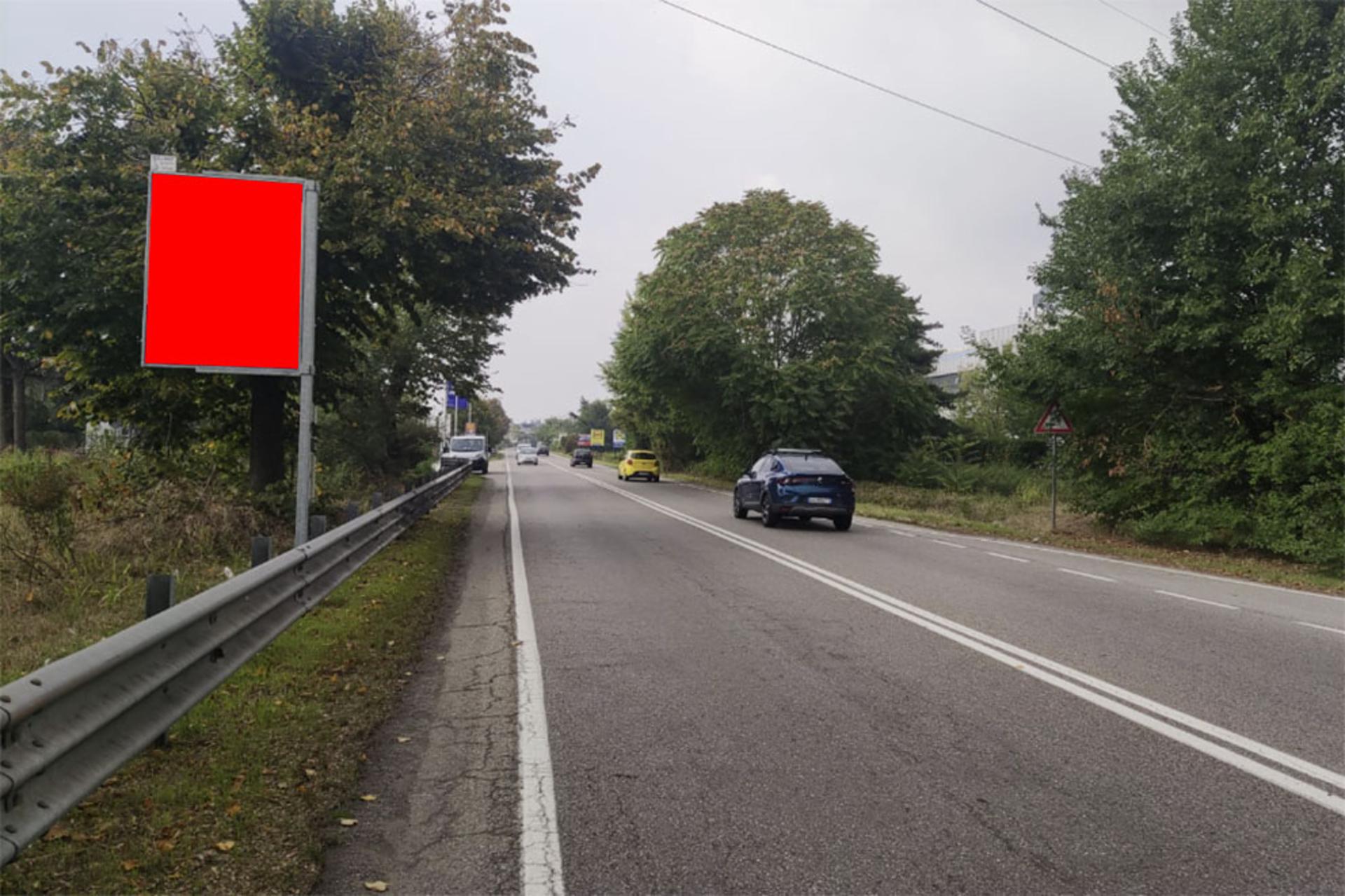 Impianto CARTELLONISTICA a Nerviano, in zona Ipertosano