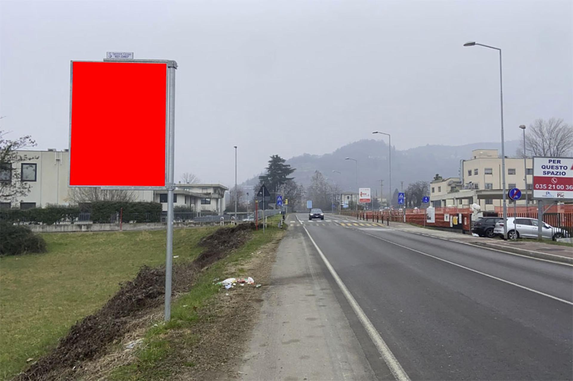 Impianto CARTELLONISTICA a Scanzorosciate, in zona Il Giardinetto