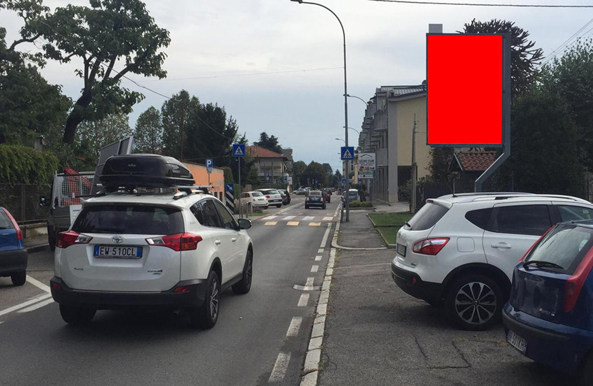 Impianto cartellonistica a Cassano Magnago