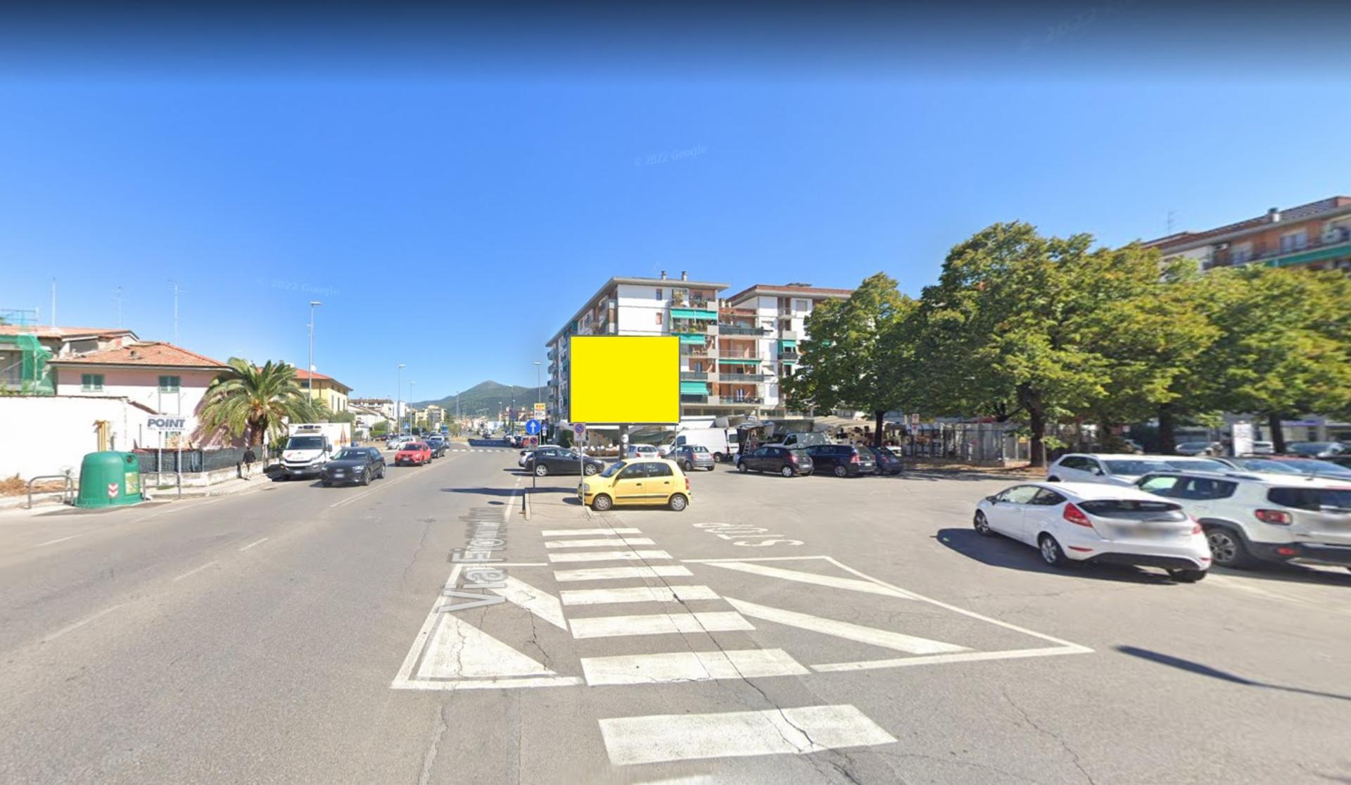 Impianto POSTER a Prato, in zona Vortice