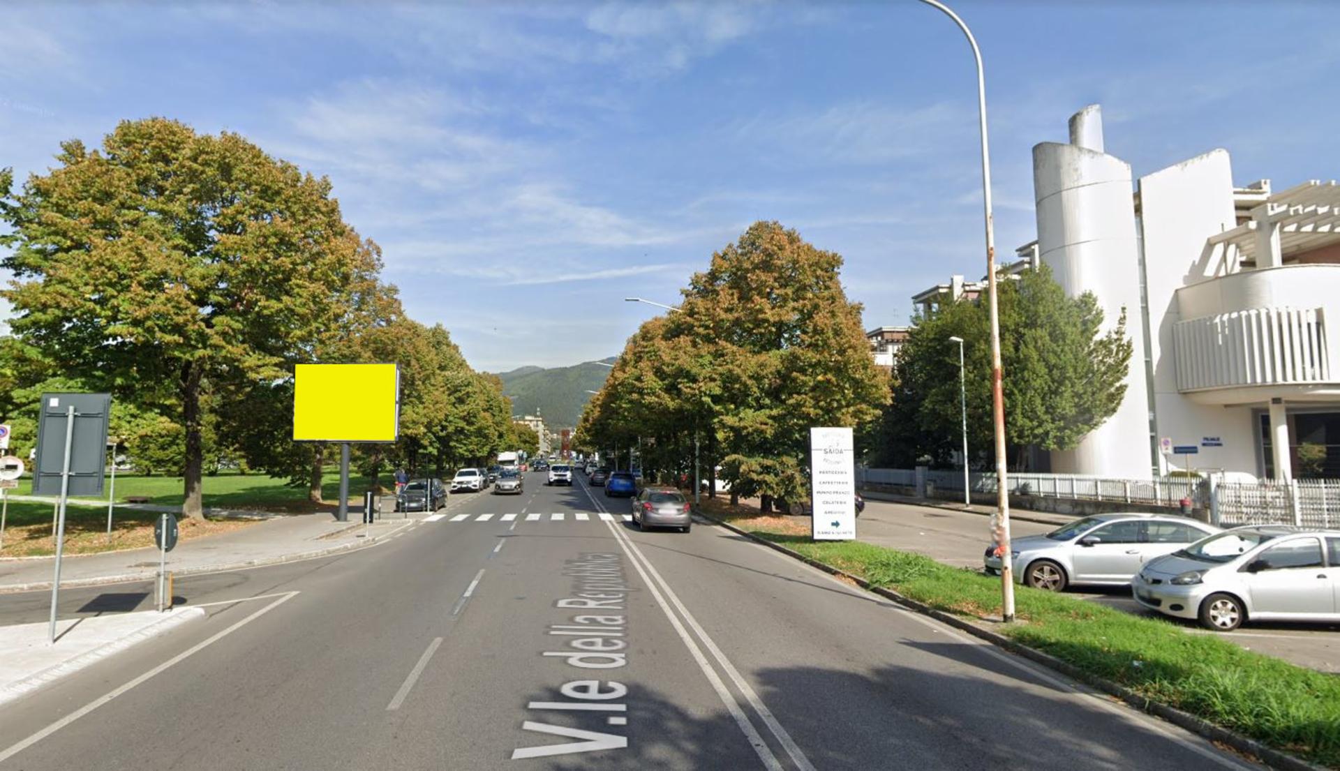 Impianto POSTER a Prato, in zona Ben Nevis