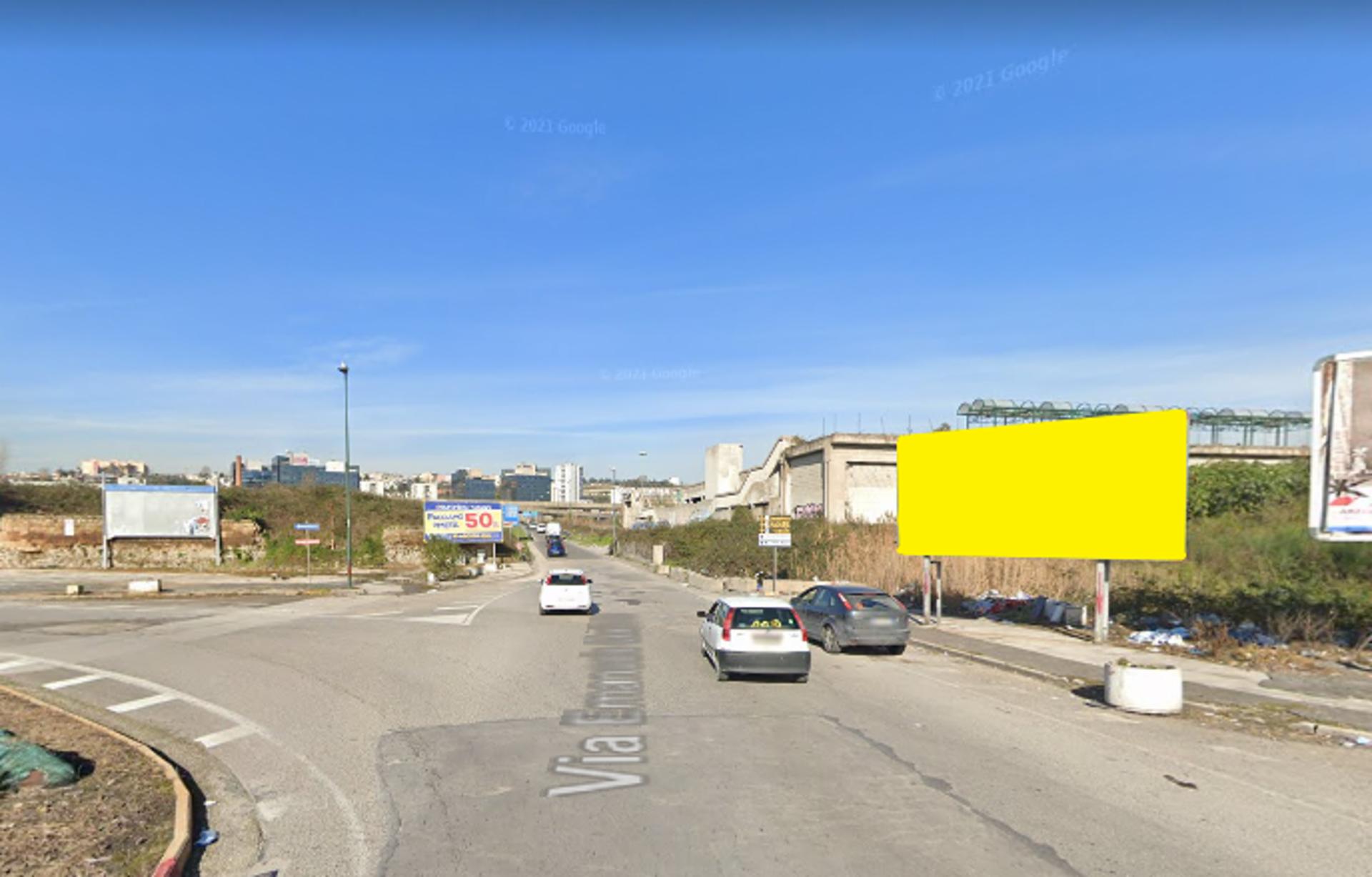 Impianto 6 X 3 a Napoli, in zona Bruale