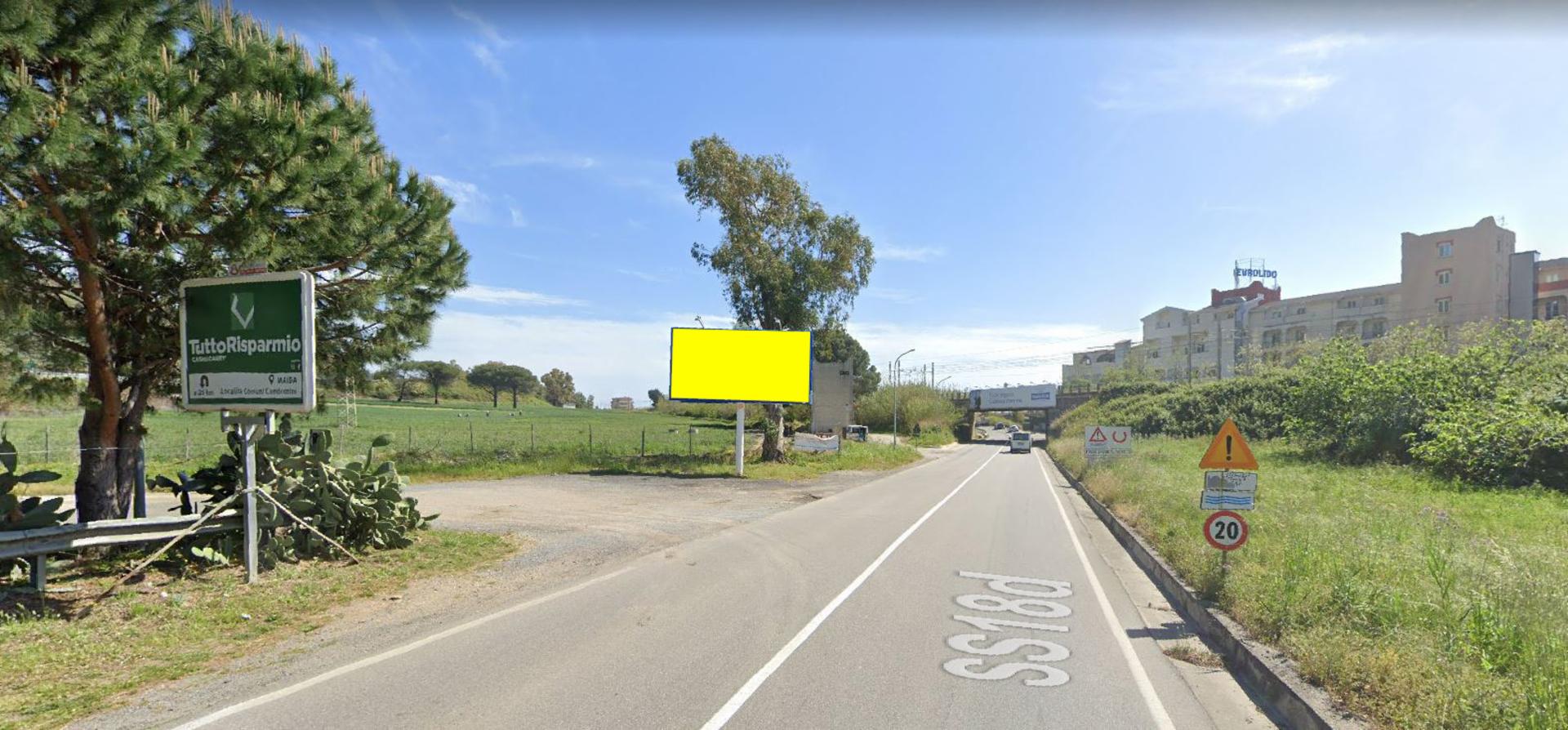 Impianto 6 X 3 a Falerna, in zona Hotel Club Eurolido