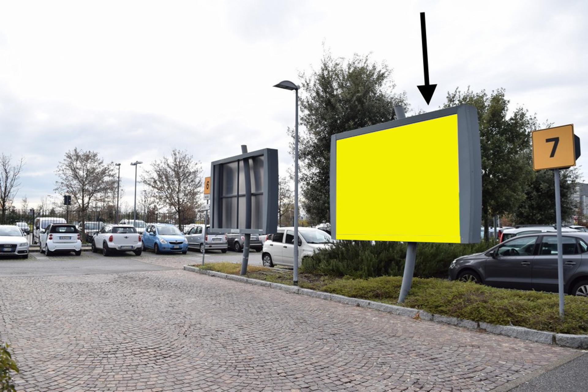 Impianto POSTER a Bergamo, in zona Dipartimento di medicina e chirurgia