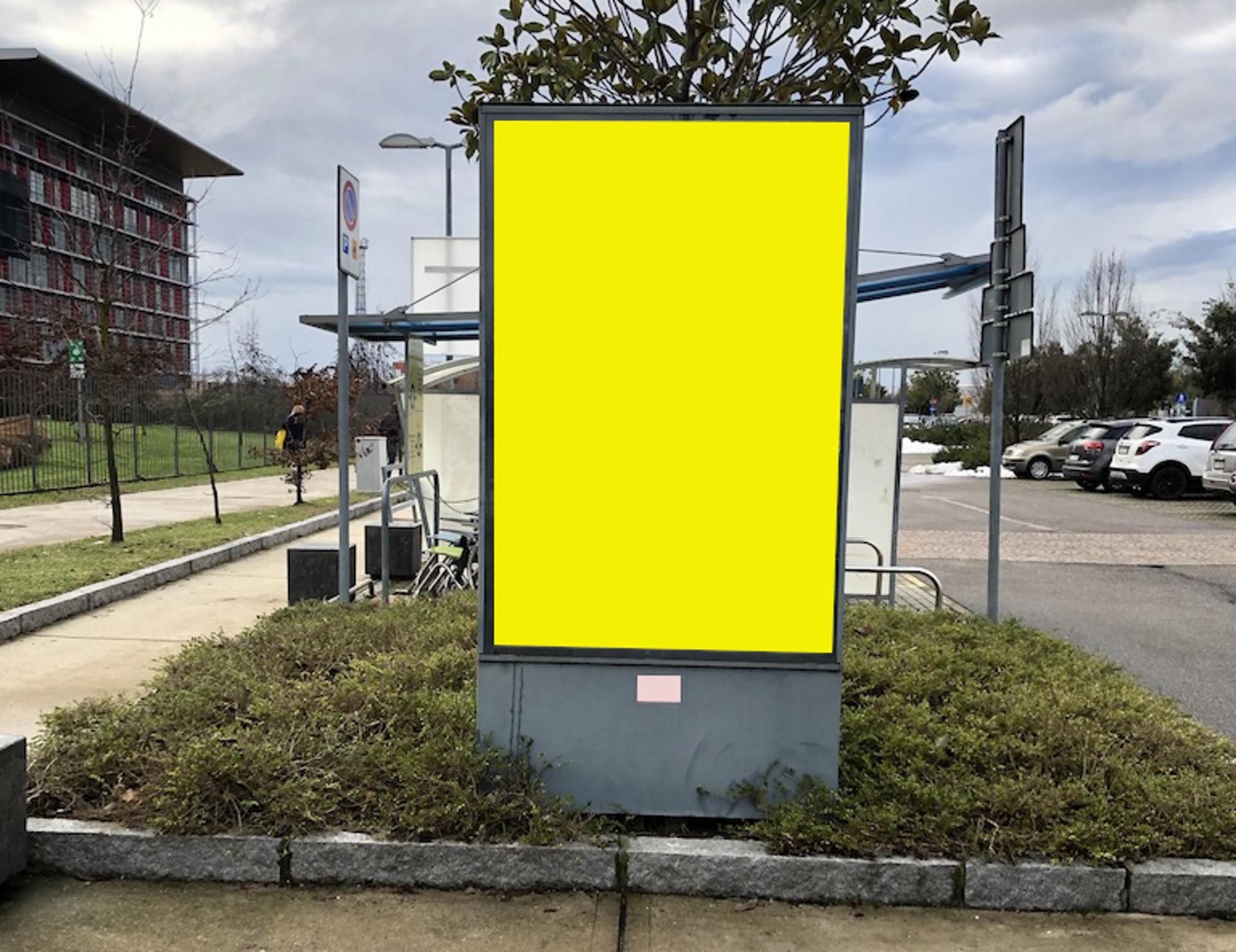 Impianto totem a Bergamo