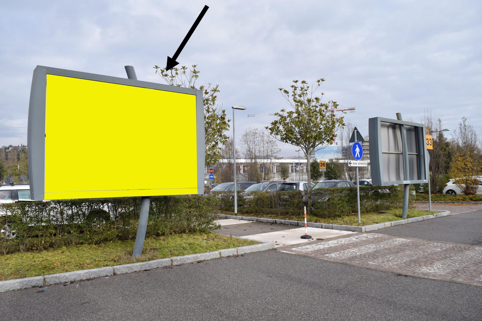 Impianto POSTER a Bergamo, in zona Parco della Trucca