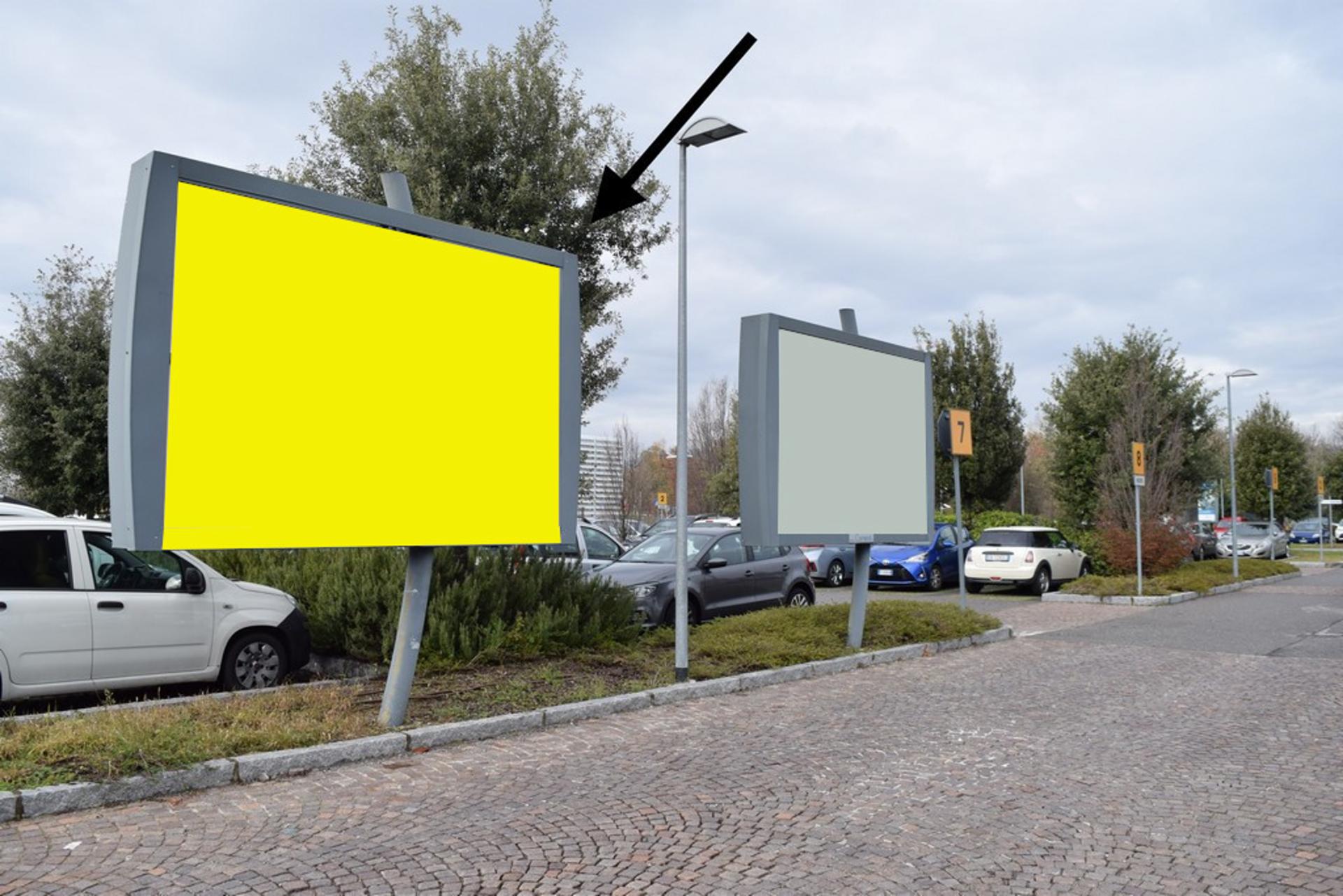 Impianto POSTER a Bergamo, in zona Dipartimento di medicina e chirurgia
