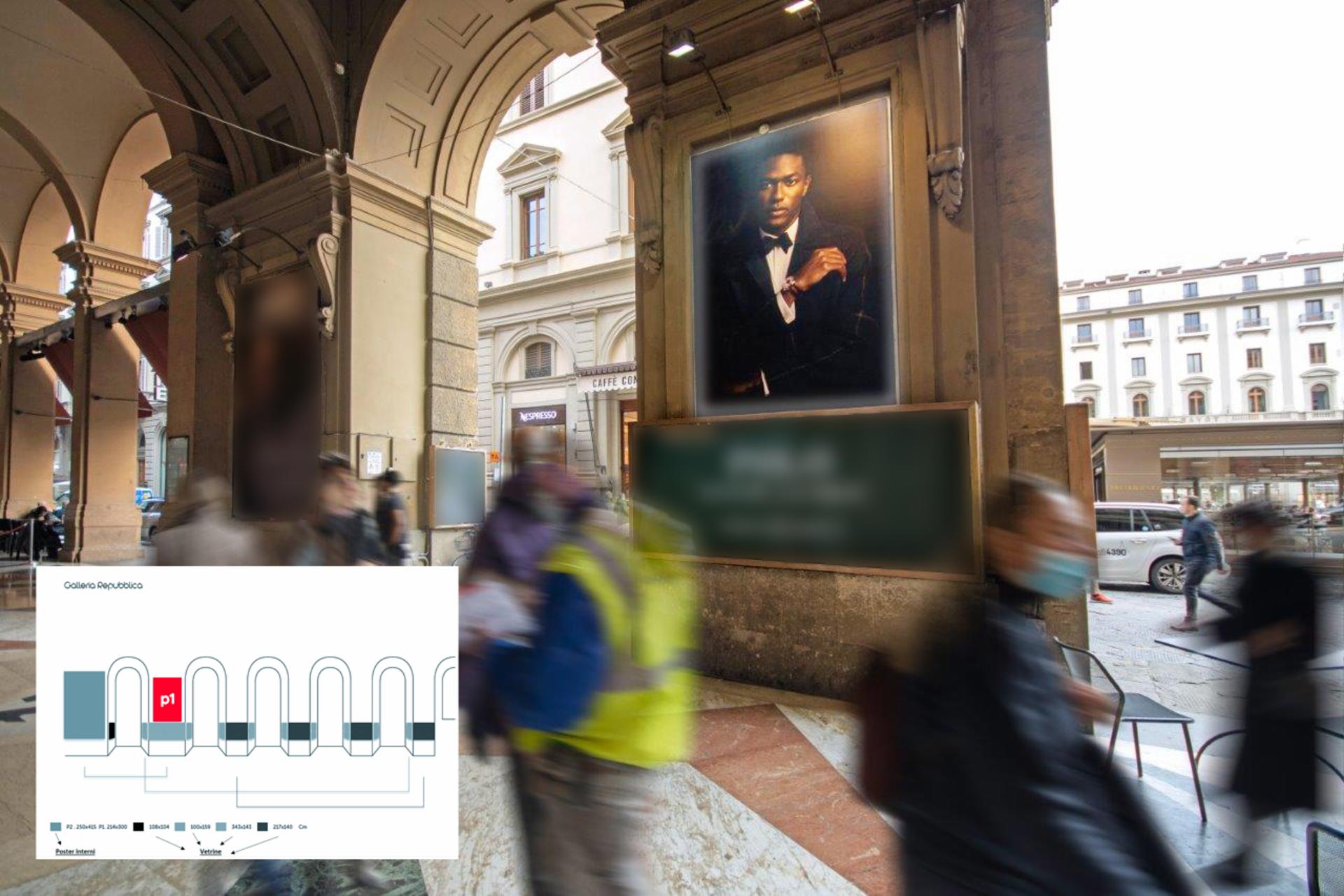 Impianto POSTER a Firenze, in zona La Feltrinelli