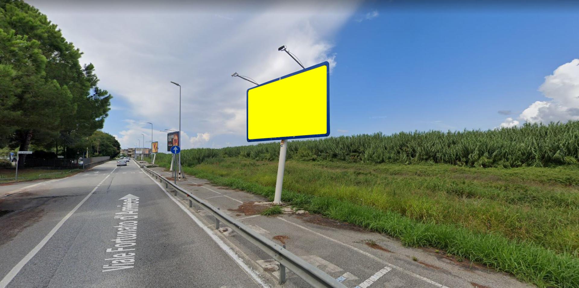 Impianto 6 X 3 a Lamezia Terme, in zona Bus per stazione ferroviaria