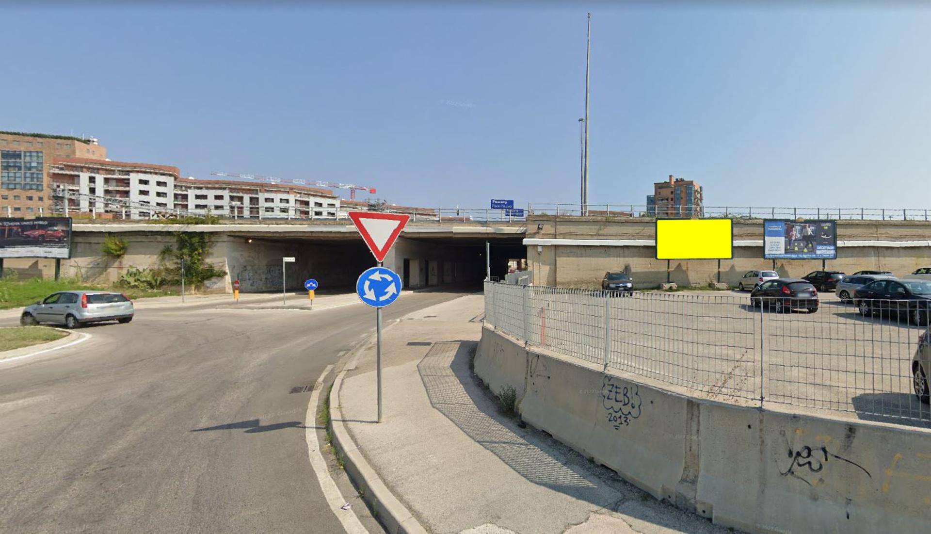 Impianto 6 X 3 a Pescara, in zona Carrefour Market
