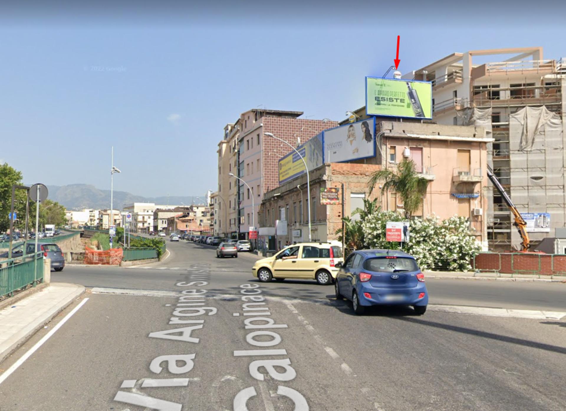 Impianto 6 X 3 a Reggio di Calabria, in zona RIO bar