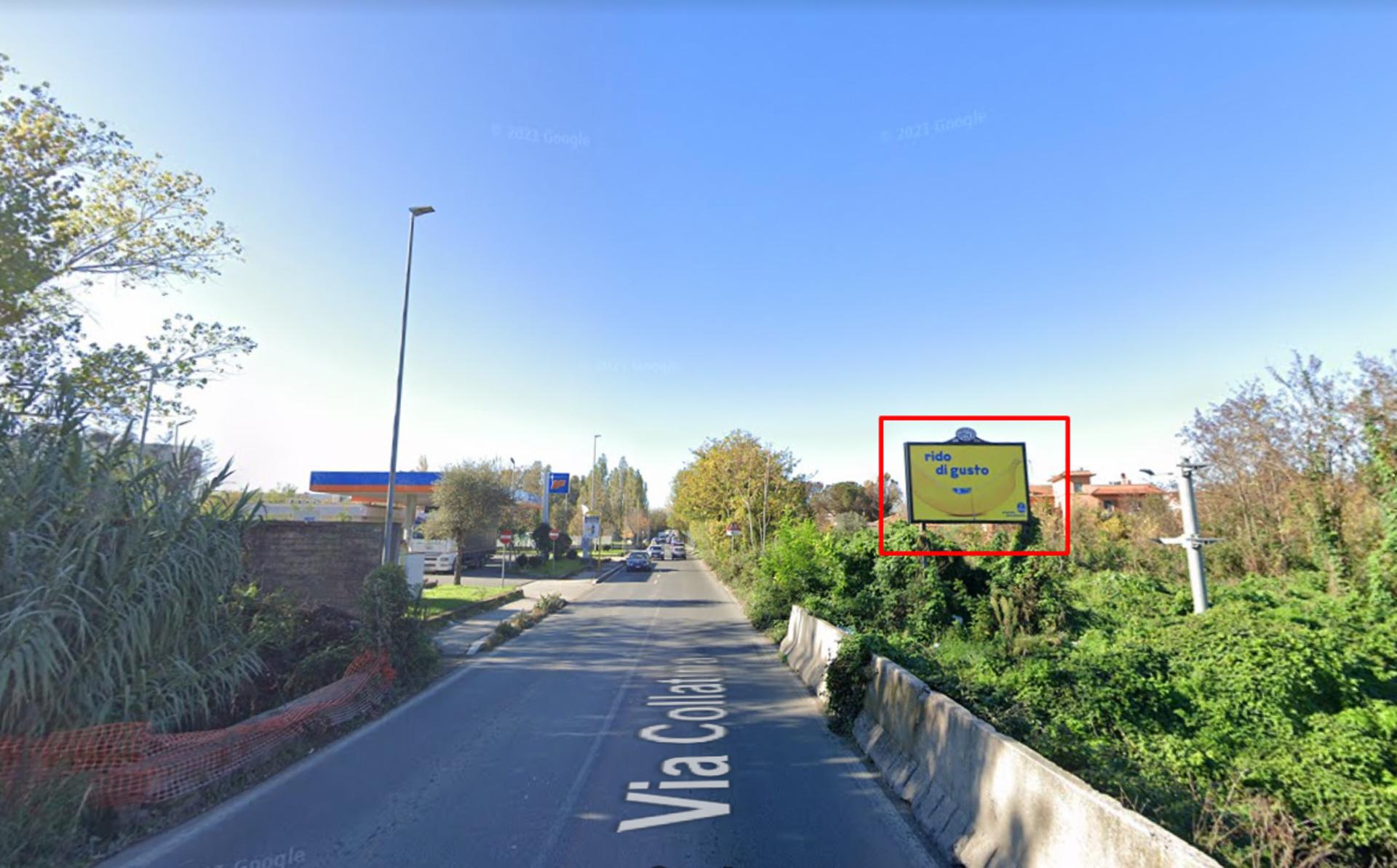 Impianto POSTER a Roma, in zona La Rustica Città