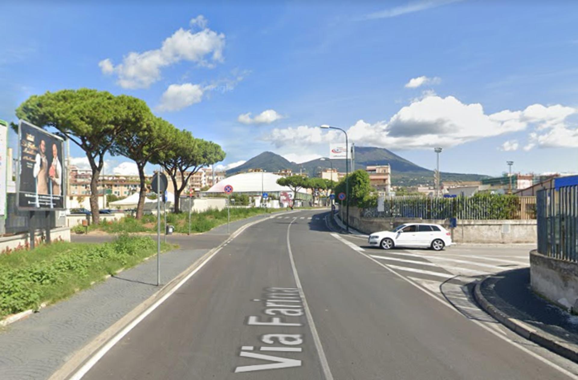 Impianto POSTER a Portici, in zona Stadio San Ciro