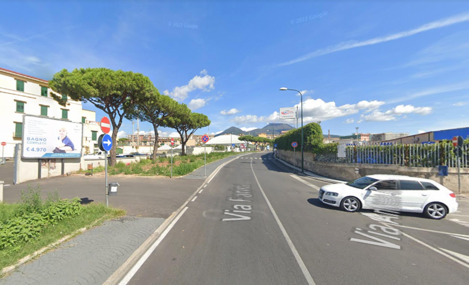 Impianto POSTER a Portici, in zona Stadio San Ciro