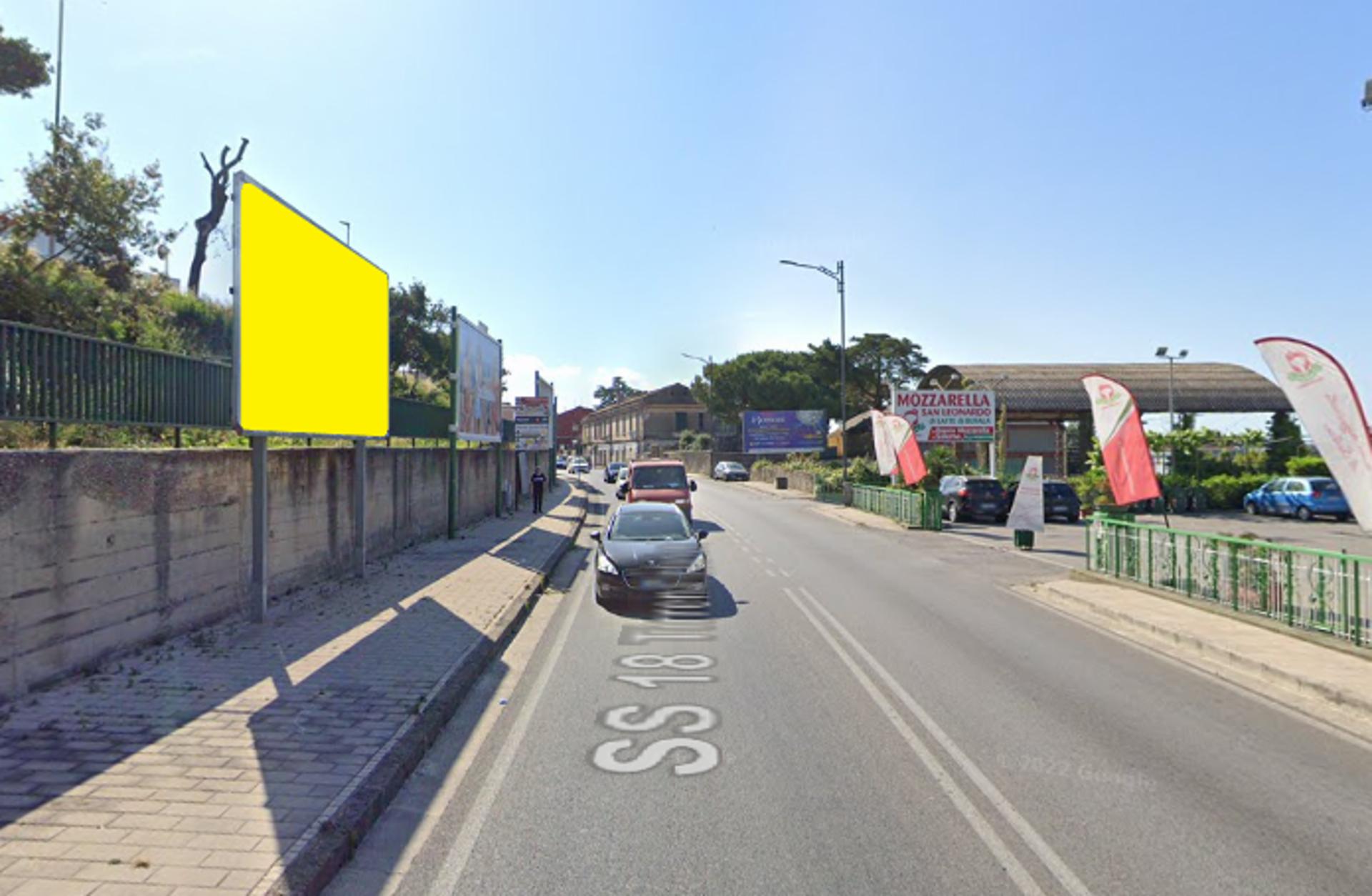 Impianto 6 X 3 a Salerno, in zona Ciardò la bottega