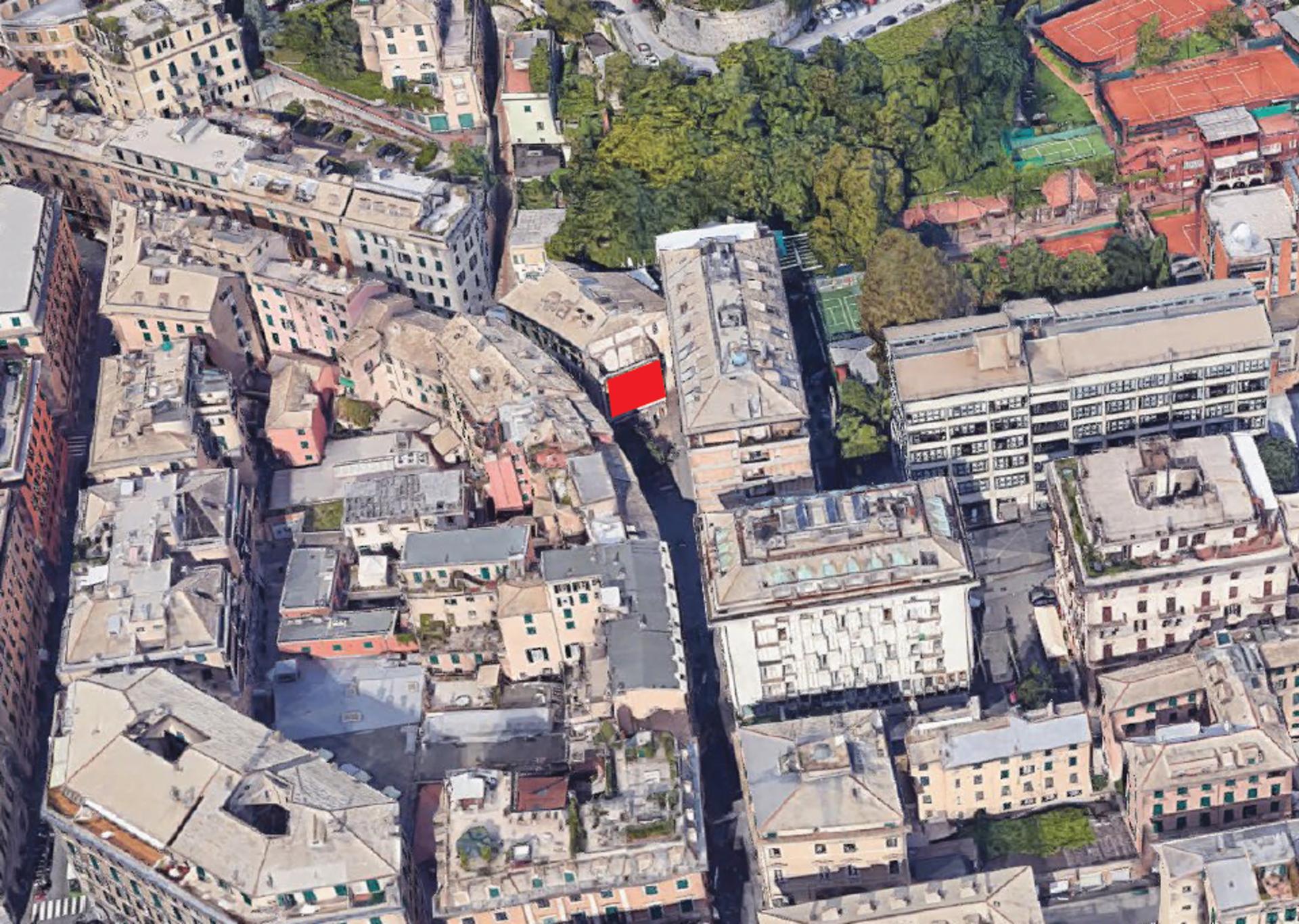 Impianto MAXI AFFISSIONE a Genova, in zona Chiesa di Nostra Signora della Consolazione