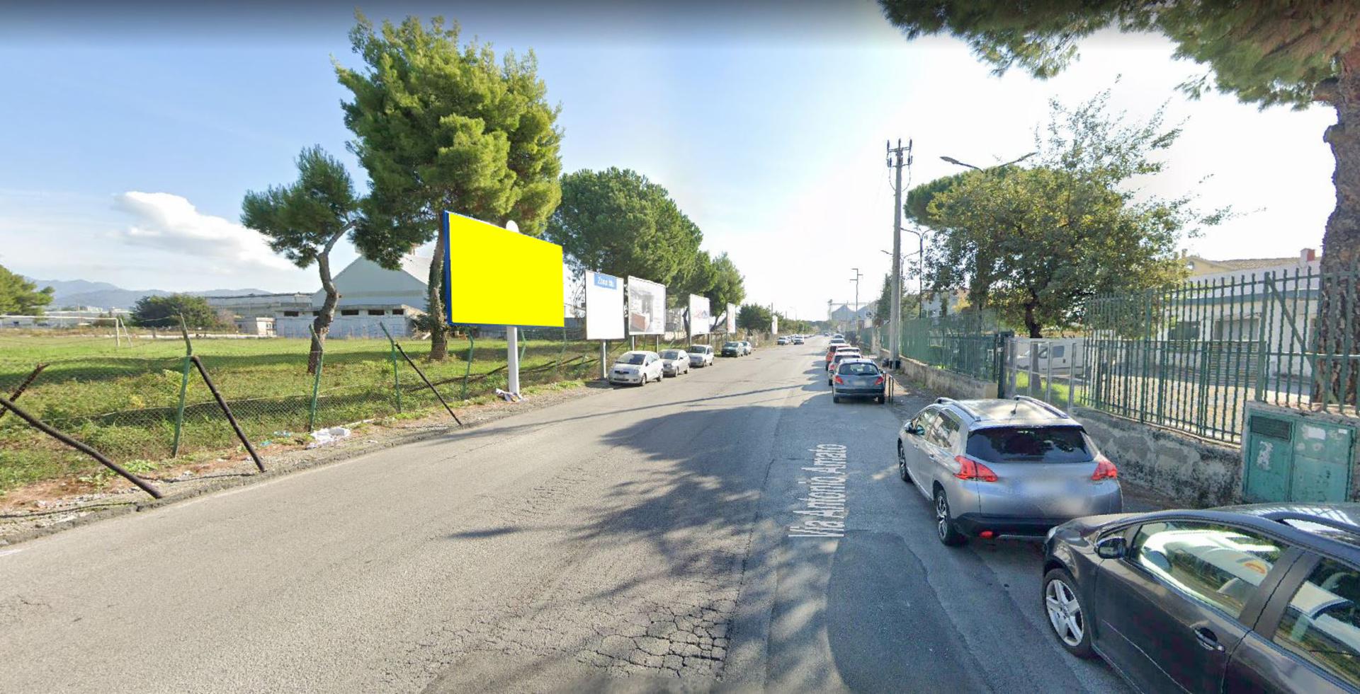 Impianto 6 X 3 a Salerno, in zona Sesto canto
