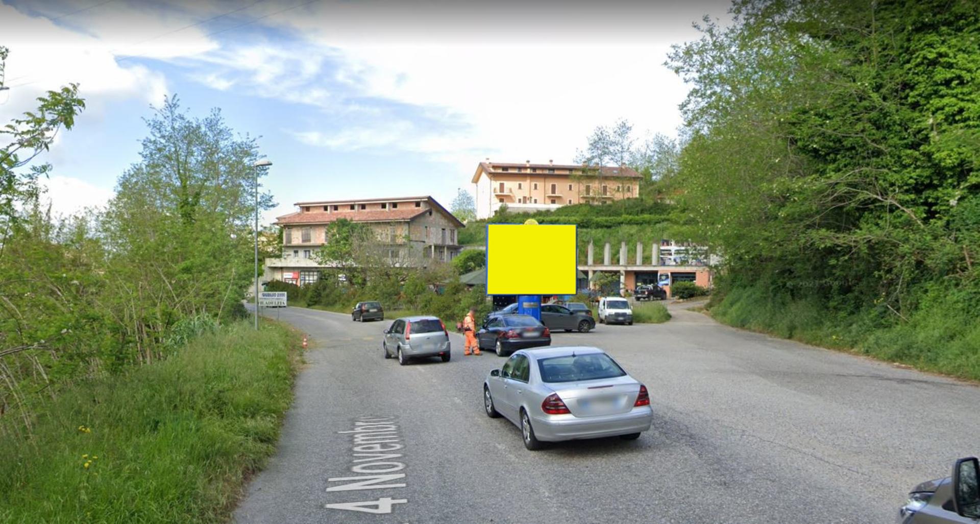 Impianto POSTER a Filadelfia, in zona Memoriale della Vittoria
