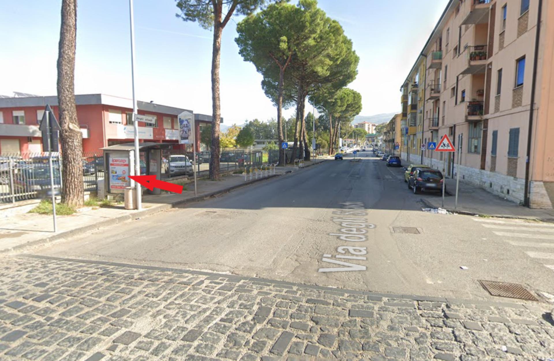 Impianto PENSILINA a Cosenza, in zona Stadio San Vito 