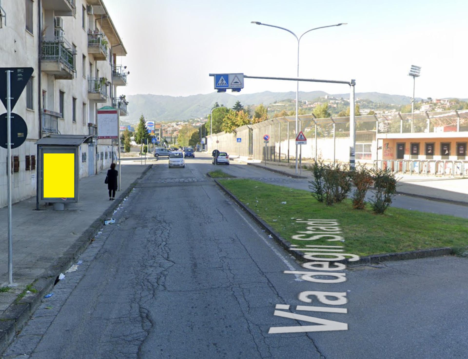 Impianto PENSILINA a Cosenza, in zona EuroSpin