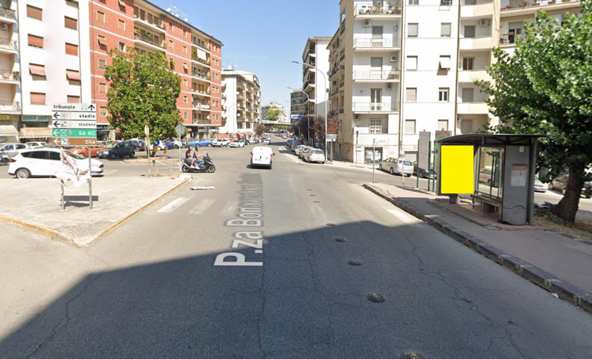 Impianto PENSILINA a Cosenza, in zona Argento Calzature