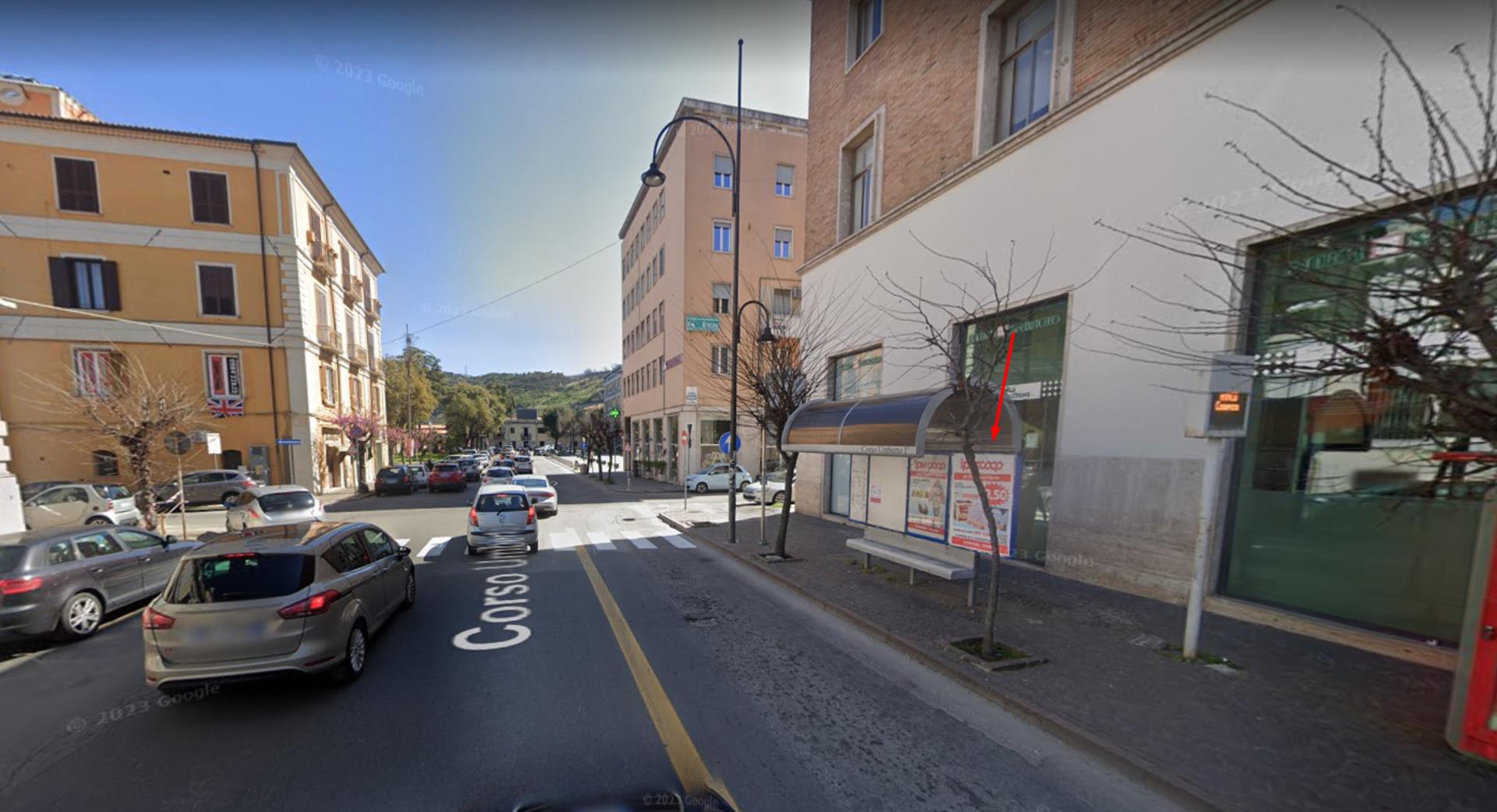 Impianto PENSILINA a Cosenza, in zona Calliope