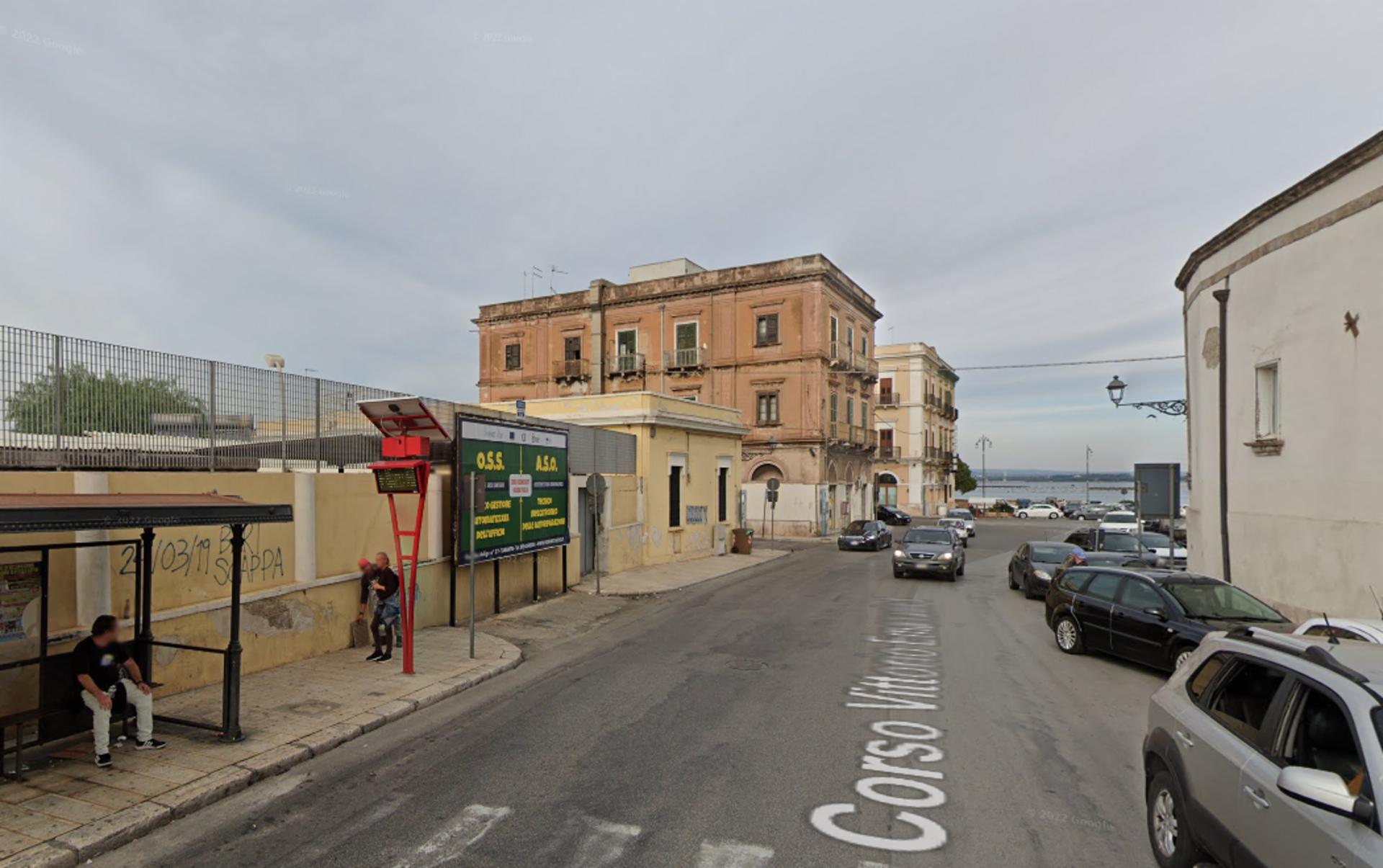 Impianto 6 X 3 a Taranto, in zona Pescheria Trattoria del Pescatore da Murianni