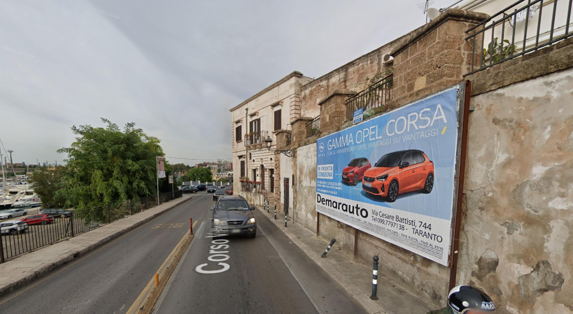 Impianto 6 X 3 a Taranto, in zona Pescheria Trattoria del Pescatore da Murianni