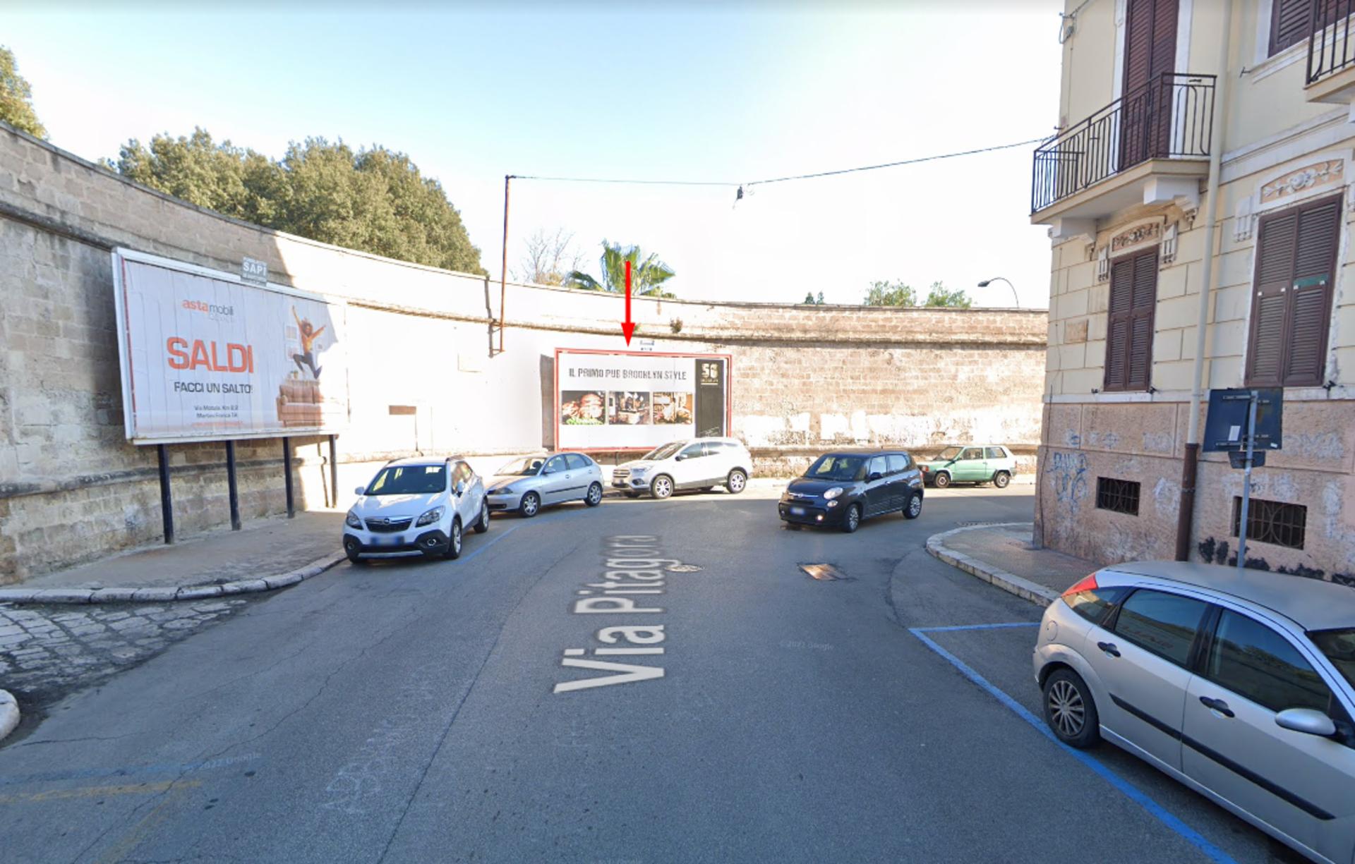 Impianto 6 X 3 a Taranto, in zona Giacoia uniformi 1899