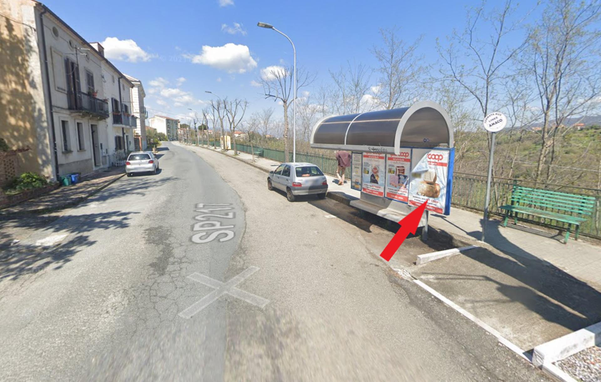 Impianto PENSILINA a Cosenza, in zona Madonna di Fatima
