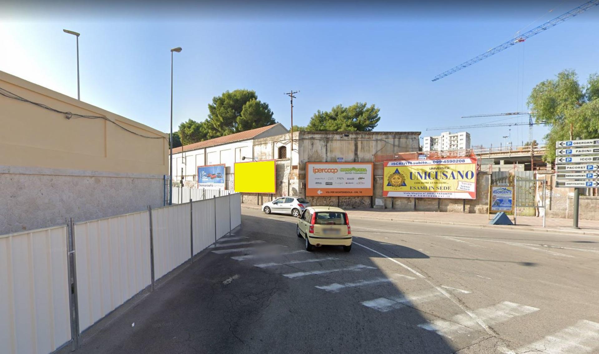 Impianto 6 X 3 a Taranto, in zona Lidl