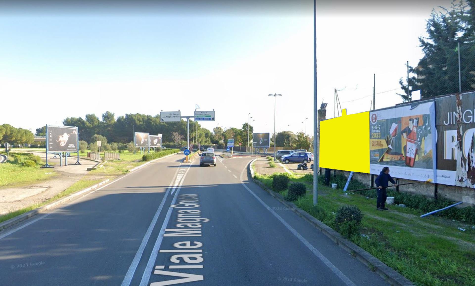 Impianto 6 X 3 a Taranto, in zona Company/dreher  pizzeria d'asporto