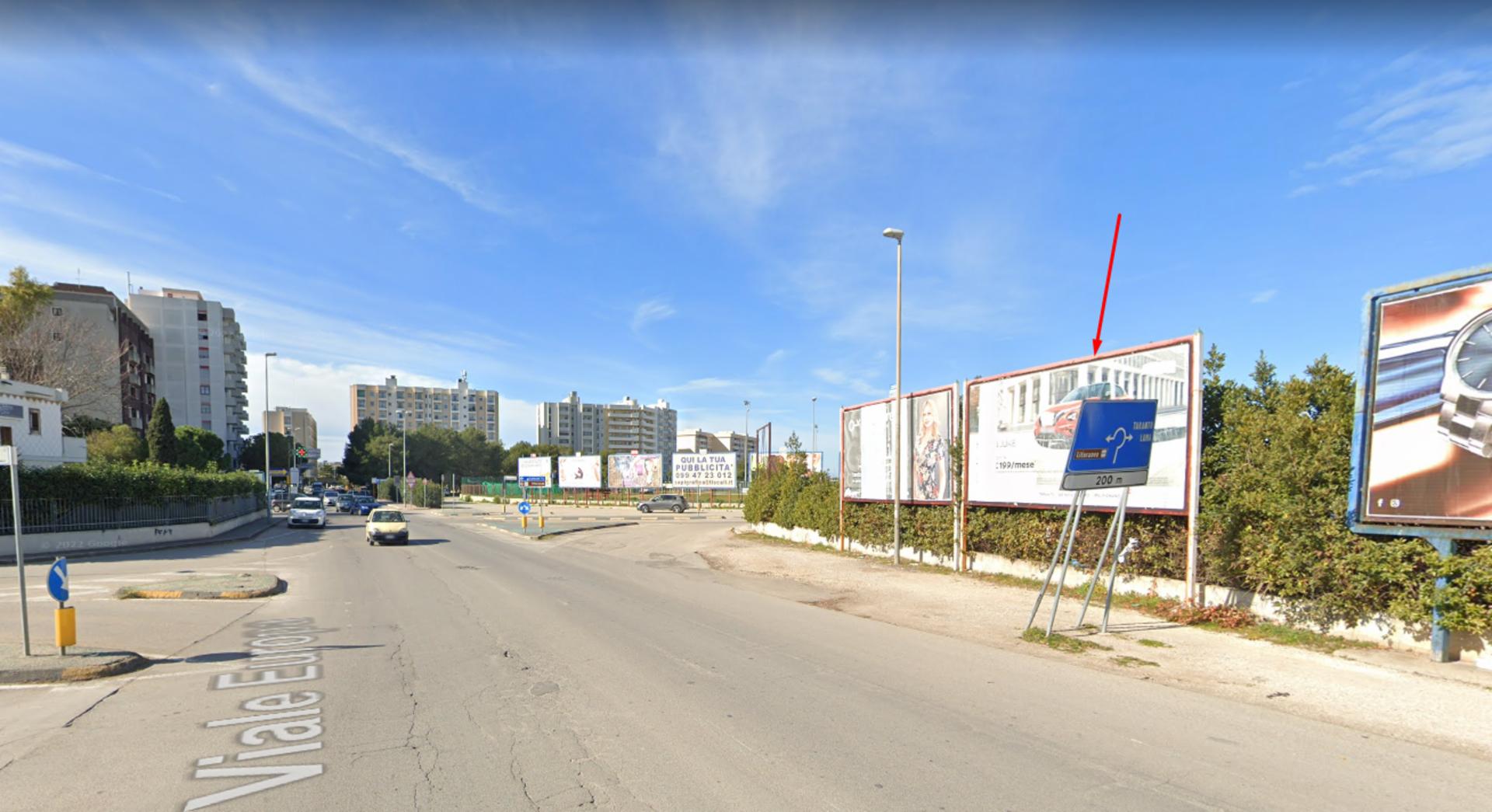 Impianto 6 X 3 a Taranto, in zona IperFamila