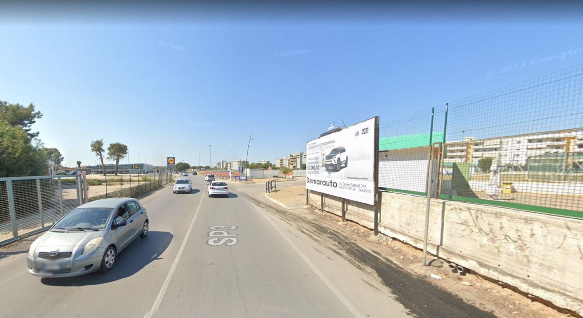 Impianto 6 X 3 a Taranto, in zona Lidl