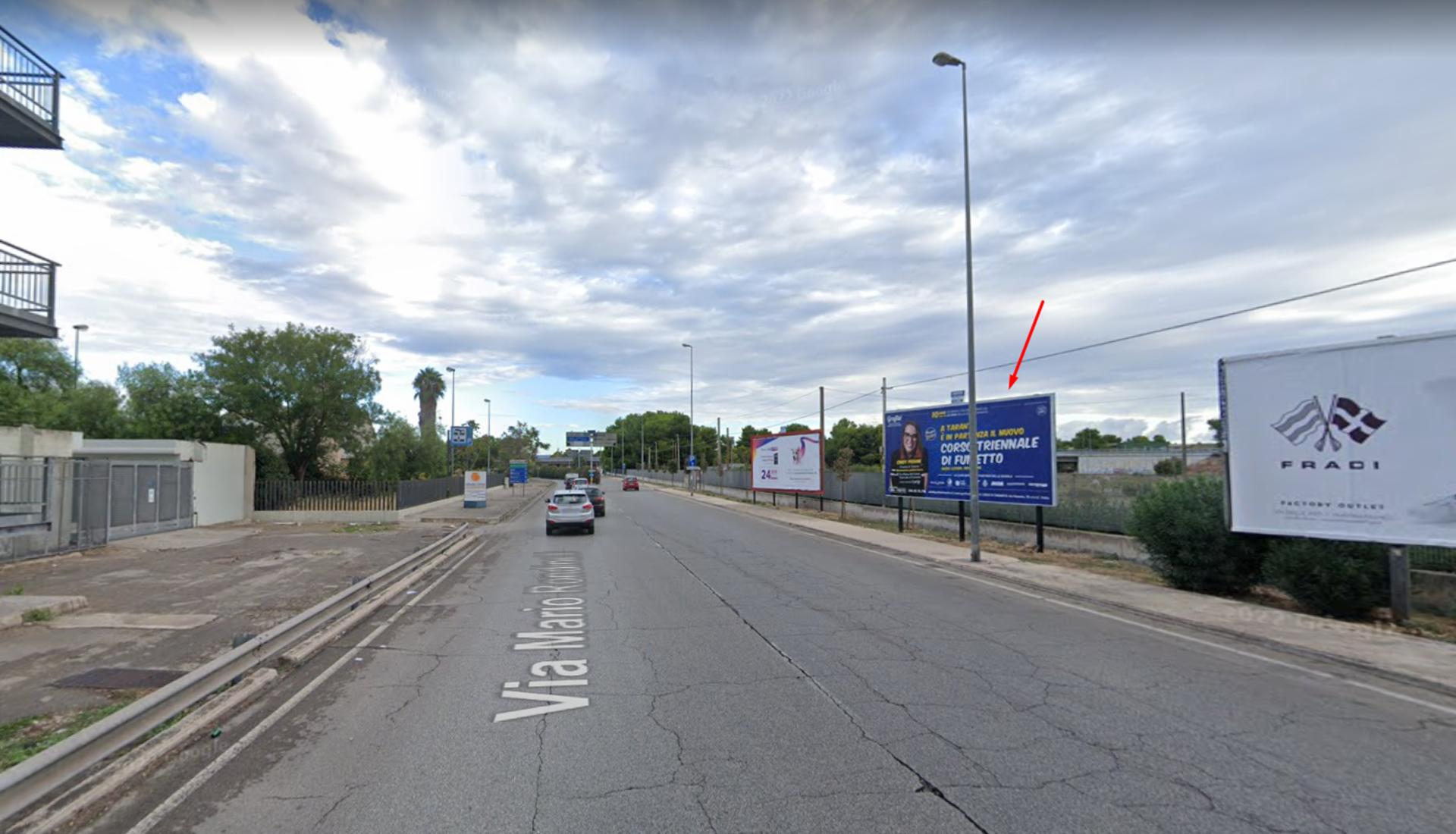 Impianto 6 X 3 a Taranto, in zona Basilico