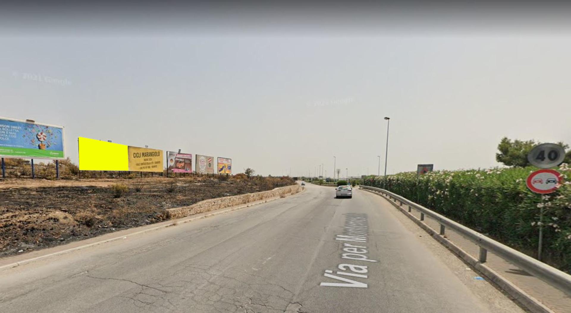 Impianto 6 X 3 a Taranto, in zona Euronics