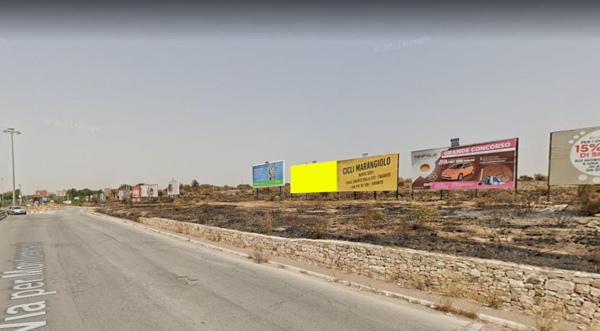 Impianto 6 X 3 a Taranto, in zona Euronics