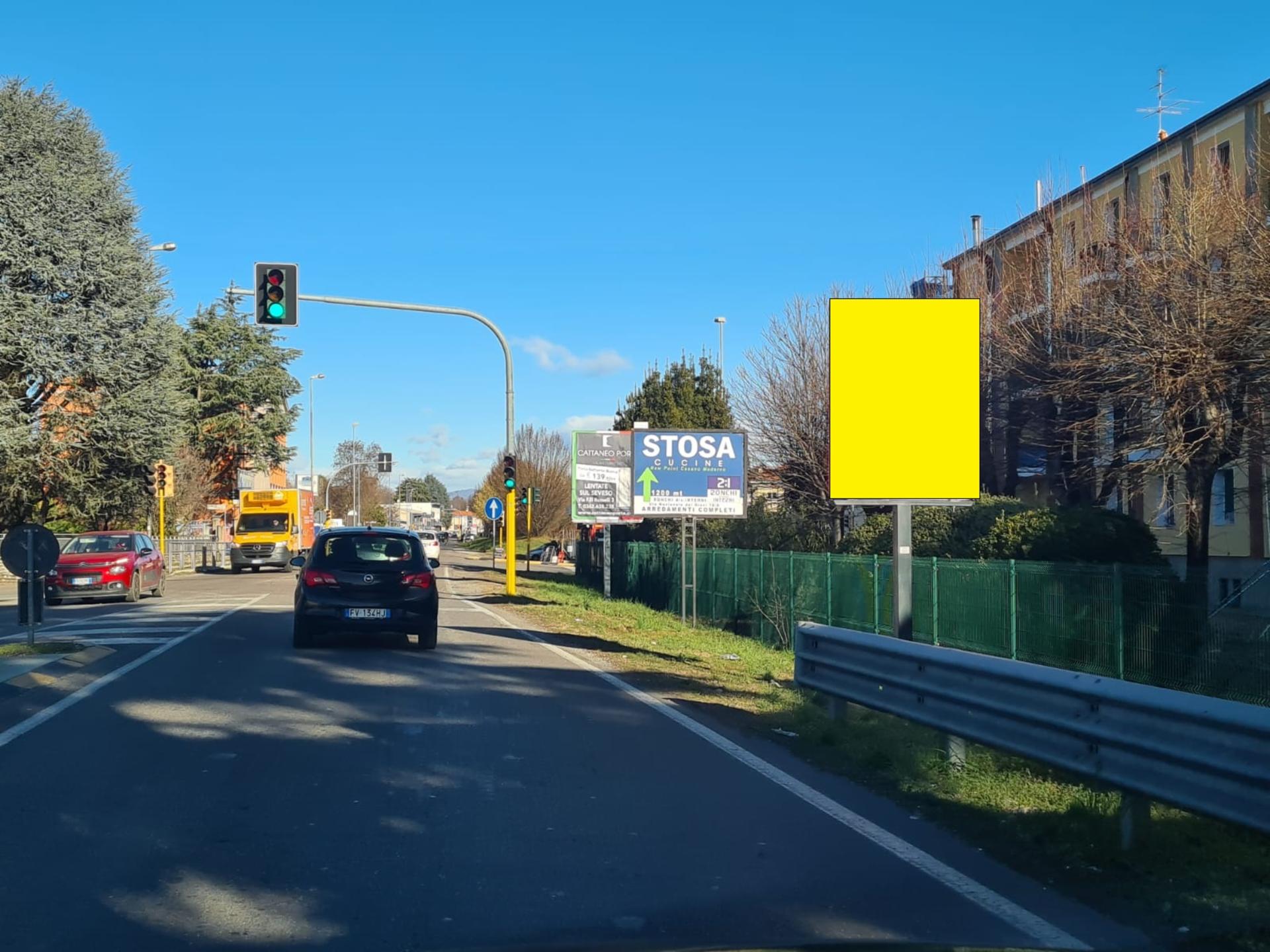 Impianto CARTELLONISTICA a Cesano Maderno, in zona Porter